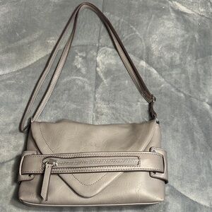 Nicole Miller Gray Shoulder Bag